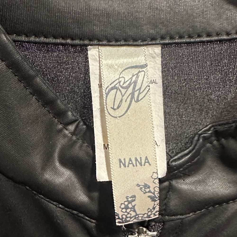 NaNa Black Military-Style Vest - Picture 3 of 4